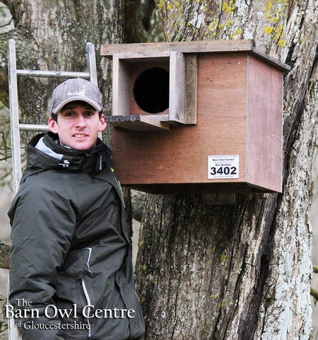 Tawny Owl Nest Box (Made from 18mm Plywood)